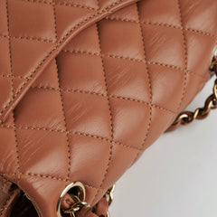 ITEM 7 - Chanel Mini Square Caramel Lambskin (Microchipped)