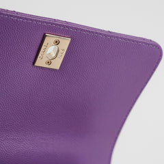 ITEM 9 - Chanel Mini Coco Handle Purple