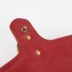 Gucci Small Marmont Red/Black Shoulder Bag