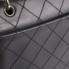 ITEM 31 - Chanel Vintage Square Black Top Handle Bag