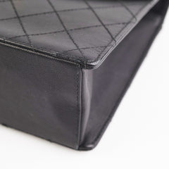 ITEM 31 - Chanel Vintage Square Black Top Handle Bag