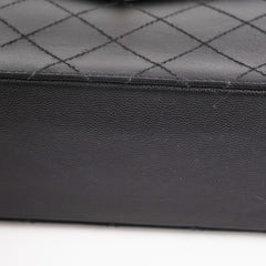 ITEM 31 - Chanel Vintage Square Black Top Handle Bag