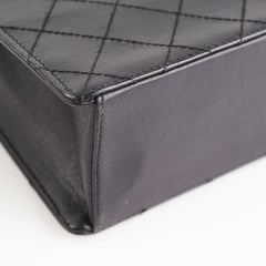 ITEM 31 - Chanel Vintage Square Black Top Handle Bag
