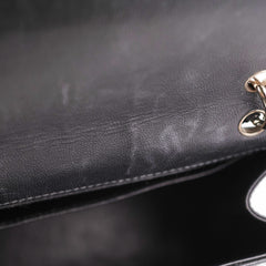ITEM 31 - Chanel Vintage Square Black Top Handle Bag