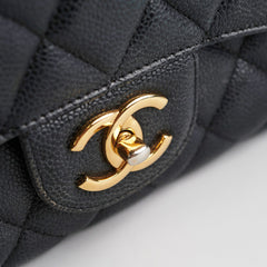 Chanel Maxi Jumbo Double Flap Black Caviar