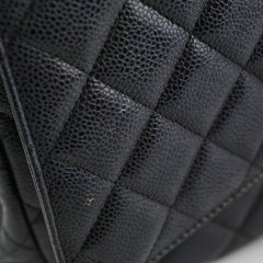 Chanel Maxi Jumbo Double Flap Black Caviar