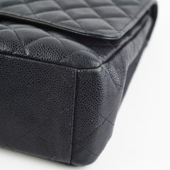 Chanel Maxi Jumbo Double Flap Black Caviar