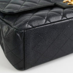 Chanel Maxi Jumbo Double Flap Black Caviar