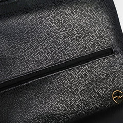 Chanel Maxi Jumbo Double Flap Black Caviar