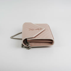 Saint Laurent Envelope Pink Wallet On Chain WOC