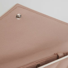 Saint Laurent Envelope Pink Wallet On Chain WOC