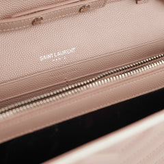 Saint Laurent Envelope Pink Wallet On Chain WOC