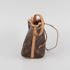 Louis Vuitton Nano Noe Monogram Shoulder Bag