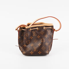 Louis Vuitton Nano Noe Monogram Shoulder Bag