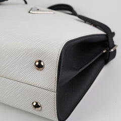 Louis Vuitton White Epi Twist Tote