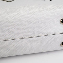 Louis Vuitton White Epi Twist Tote