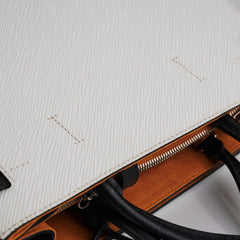 Louis Vuitton White Epi Twist Tote