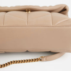 Saint Laurent Toy Puffer Beige