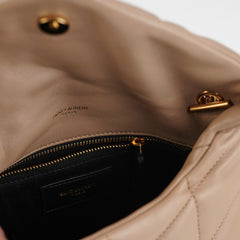 Saint Laurent Toy Puffer Beige