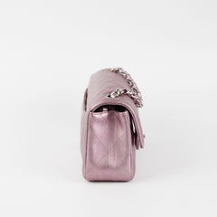 Chanel Mini Rectangular Iridescent Purple