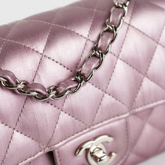 Chanel Mini Rectangular Iridescent Purple