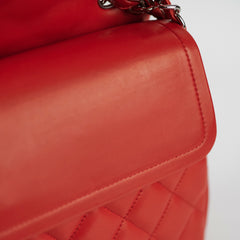 Chanel Jumbo Double Flap Red