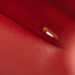 Chanel Jumbo Double Flap Red