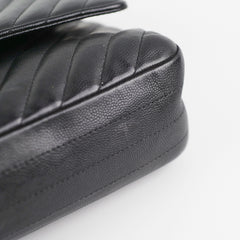 Chanel Chevron Classic Medium/Large Black