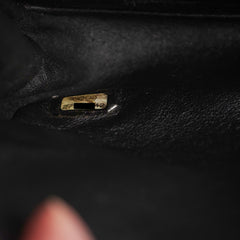 Chanel Chevron Classic Medium/Large Black