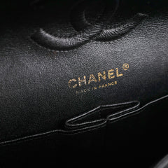Chanel Chevron Classic Medium/Large Black