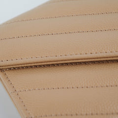 Saint Laurent Envelope Wallet Beige
