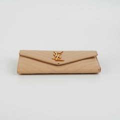 Saint Laurent Envelope Wallet Beige