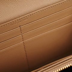 Saint Laurent Envelope Wallet Beige