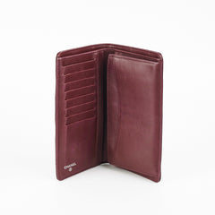 Chanel Long Wallet Patent Burgundy