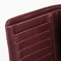 Chanel Long Wallet Patent Burgundy