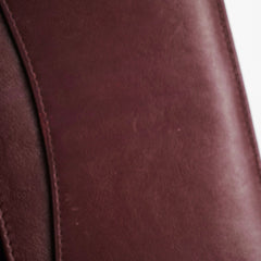 Chanel Long Wallet Patent Burgundy