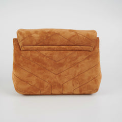 Saint Laurent Toy Lou Lou Suede Brown