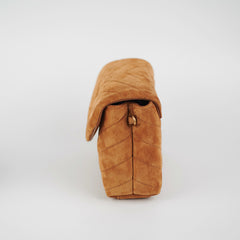 Saint Laurent Toy Lou Lou Suede Brown