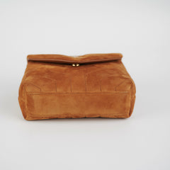Saint Laurent Toy Lou Lou Suede Brown