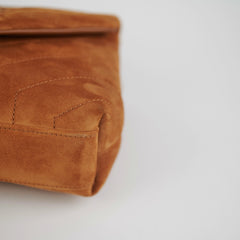 Saint Laurent Toy Lou Lou Suede Brown