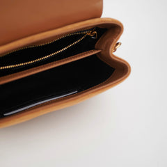 Saint Laurent Toy Lou Lou Suede Brown