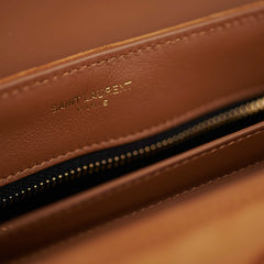 Saint Laurent Toy Lou Lou Suede Brown