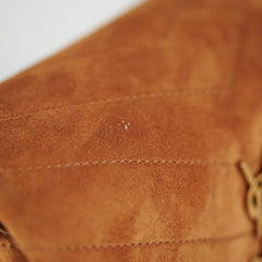 Saint Laurent Toy Lou Lou Suede Brown