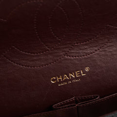 Chanel Guillted Jumbo Double Flap Black