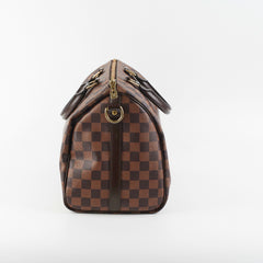 Louis Vuitton Speedy 30 Bandouliere Damier Ebene