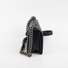 Chanel Boy Old Medium Black