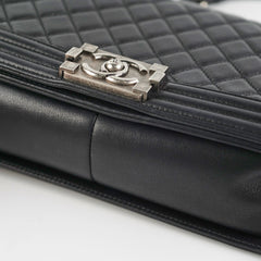 Chanel Boy Old Medium Black