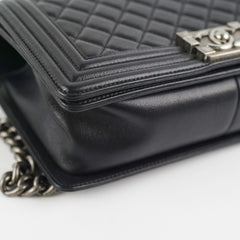 Chanel Boy Old Medium Black