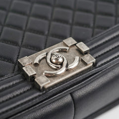 Chanel Boy Old Medium Black