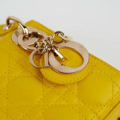 Deal of the Week- Dior Lady Dior Micro Yellow